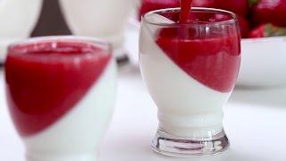 Strawberry Panna Cotta Recipe