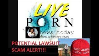 Porn News Today LIVE! Is a male pornstar manufacturing a lawsuit claiming political discrimination?
