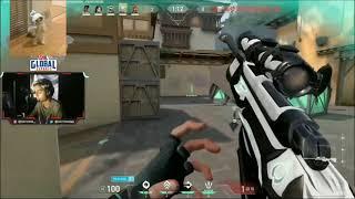 SkRossi Operator ACE with insane flick shots | Valorant India