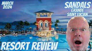 INSANE Day Trip SANDALS Grande St Lucian!