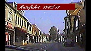 Zeitreise IV  Eine Autofahrt von Verden nach Rotenburg 1988/89