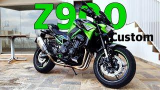 Todos os Acessórios do Nosso Projeto KAWASAKI Z900!