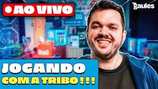 JOGANDO COM A TRIBO! VEM SER FELIZ - Gaules AO VIVO