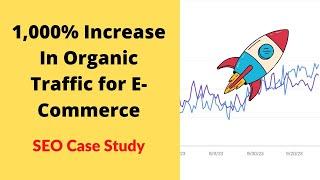 E-Commerce SEO Case Study: 1,000% Increase In Traffic After 6 Months