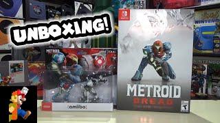 Metroid Dread Special Edition + Amiibo Unboxing  |  Nintendo Collecting