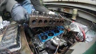 1967 Land Rover Series 2a 109 - Part 1: Head Install