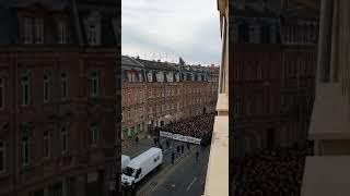 Nürnberg Fanmarsch vor dem Derby in Fürth!