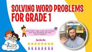 Solving Word Problems | Math for 1st Grade | Kids Academy