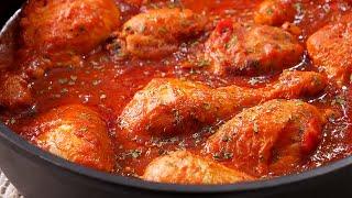 Pollo con Tomate  ¡Súper Fácil y Delicioso!