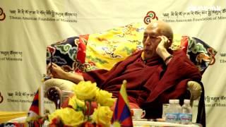 H.E. Samdhong Rinpoche in Minnesota 2015 Part 2 (Q & A)