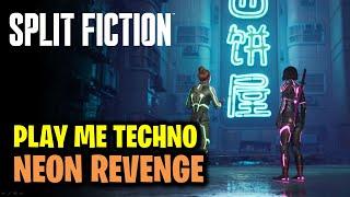 Play me Techno Walkthrough | Neon Revenge | Split Fiction