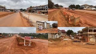 From Bekwai Roundabout To Santasi: The Road Construction Project You Need To See!