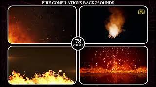 Fire Compilations Backgrounds 4k - 24th Feb