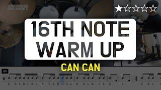 [Lv.02]  16TH NOTE  WARM-UP : CAN CAN  (칸칸 : 16분음표 워밍업) ()