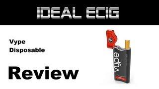 Vype Review - Vype Disposable Electronic Cigarette