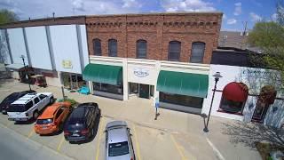 Drone Video of Old Downtown Ankeny, IA