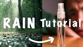 How To Capture The Smell of Rain at Home (tutorial)