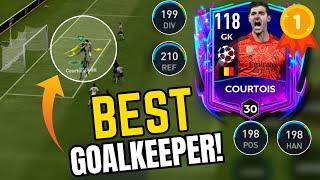 BRICK WALL GOALKEEPER!!! | MAX RATED Thibaut Courtois - UCL BEST 11 | FIFA MOBILE 23