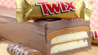 GIANT TWIX Bar Slice! 3 Ingredient No Bake Baking by My Cupcake Addiction