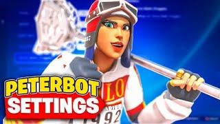 PETERBOT'S NEW *UPDATED* BEST KEYBOARD & MOUSE SETTINGS In Fortnite Chapter 5! (RESOLUTION + SPECS!)