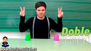 Juego musical con dos vasos DONLUMUSICAL