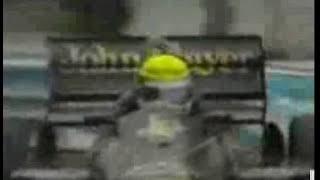 Ayrton Senna Pit Stop Gp F1 USA Detroit 1986 (Rare)