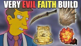 Delightfully Devilish FAITH BUILD (W/ hatemail) - Elden Ring PvP