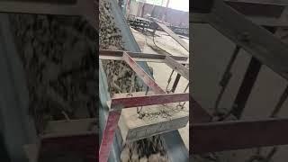 Automatic clay carry on system in the auto bricks factory.#shorts