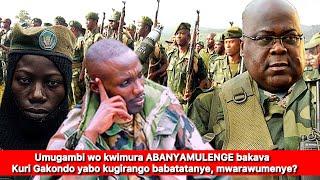 UMUGAMBI WO KWIMURIRA ABANYAMULENGE MUTUNDI DUCE NGO BABATATANYE MWARAWUMENYE? IMANA IBA MUBAYO