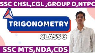 Trigonometry Class 3 By Sonu Sir | Maths Magic With Sonu Sir