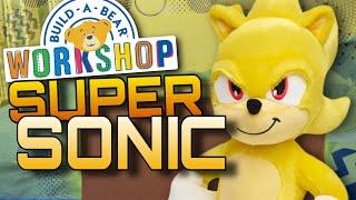 Super Sonic Build a Bear Movie Plush UNBOXING