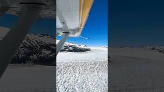 Have you seen glaciers this close? #generalaviation #aviation #alaska #glacier