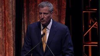 NYC Mayor Bill De Blasio's Moving Tech Forward