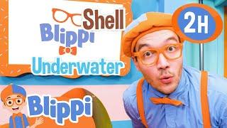 Blippi Looks at Jobs | BLIPPI |  Bedtime, Wind Down, and Sleep with Moonbug Kids
