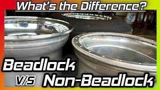 Beadlock v/s NON-Beadlock.... See the difference and why it's needed.