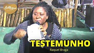 Testemunho Impactante - Miss. Raquel Braga Vigília Culto na Roça