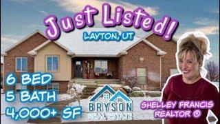 Beautiful Layton Rambler! 6 bed, 5 bath, 4,000+ sq ft.  by Shelly Francis with Bryson Real Estate.