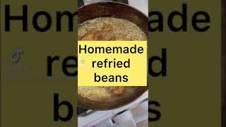 Homemade Refried beans￼