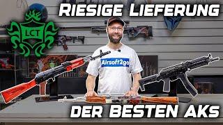 Entdecke die besten AKs auf dem Markt | LCT Airsoft Mega-Lieferung !