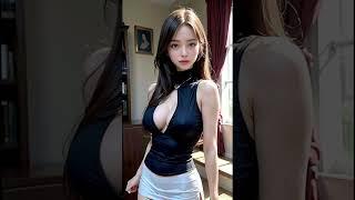 Fashion 4K AI 룩북 AI art 글래머 여자친구 vrog lookbook model