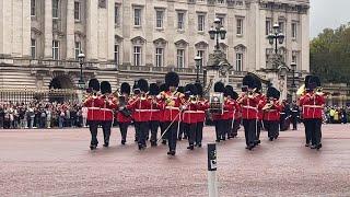 Changing the Guard London 20.10.2023 March Back to Barracks