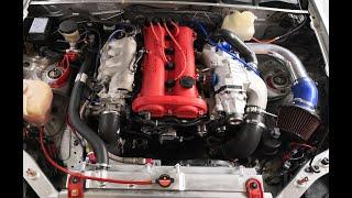 Mx5 Miata 1.8 NB 99 Supercharger M45 build, closer look and sound