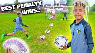 THE BEST FOOTBALL PENALTY WINS £1000! | TASH BALLER!!