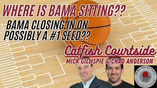 Bama #2 Seed Latest Bracketology | Alabama Crimson Tide Basketball Podcast