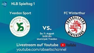 Yverdon Sport vs. FC Winterthur | #NLB - Tag 1 | 11.08.2024