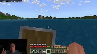 ASMR Minecraft Let's Play Exploring the Mineshafts and finding Record Discs and Glow Berries