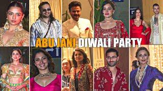 Anil Kapoor, Sonali Bendre, Ibrahim Ali Khan, Orry, Karishma Tanna & Others At ABU-JANI Diwali Bash