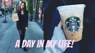 VLOG: FAV COFFEE ORDER, WORKOUT + COOK WITH ME!