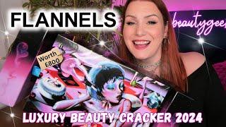 FLANNELS LUXURY 2024 BEAUTY CHRISTMAS CRACKER UNBOXING | Worth £800 | Love This One!