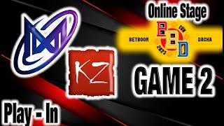 Nigma Galaxy(NG) VS KZ Team(KZ) - GAME 2 - Play In Qualifiers - Betboom Dacha - Highlights DOTA 2